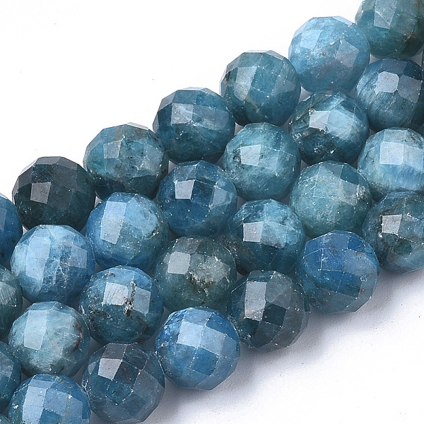 PandaHall Natural Apatite Beads Strands, Faceted, Round, 5.5~6x6mm, Hole: 1mm, about 29~32pcs/strand, 7.48 inch Apatite Round
PandaHall Natural Apatite Beads Strands, Faceted, Round, 5.5~6x6mm, Hole: 1mm, about 29~32pcs/strand, 7.48 inch Apatite Round