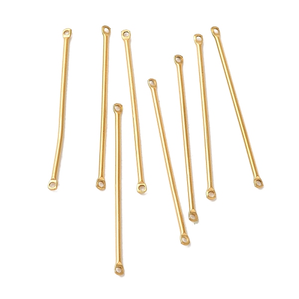 PandaHall Ion Plating(IP) 304 Stainless Steel Connector Charms, Bar Links, Real 18K Gold Plated, 35x2x1mm, Hole: 1mm 304 Stainless Steel...
PandaHall Ion Plating(IP) 304 Stainless Steel Connector Charms, Bar Links, Real 18K Gold Plated, 35x2x1mm, Hole: 1mm 304 Stainless Steel...