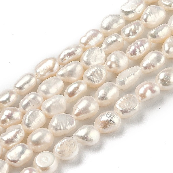 PandaHall Natural Cultured Freshwater Pearl Beads Strands, Two Sides Polished, Bisque, 6~8x5.5~6.5mm, Hole: 0.6mm, about 42~45pcs/strand..., Orange
PandaHall Natural Cultured Freshwater Pearl Beads Strands, Two Sides Polished, Bisque, 6~8x5.5~6.5mm, Hole: 0.6mm, about 42~45pcs/strand..., Orange