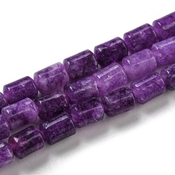 PandaHall Natural White Jade Beads Strands, Column, Dyed & Heated, Purple, 5.6~6.3x4.2~4.6mm, Hole: 0.9mm, about 65pcs/strand, 14.96~15.12...
PandaHall Natural White Jade Beads Strands, Column, Dyed & Heated, Purple, 5.6~6.3x4.2~4.6mm, Hole: 0.9mm, about 65pcs/strand, 14.96~15.12...