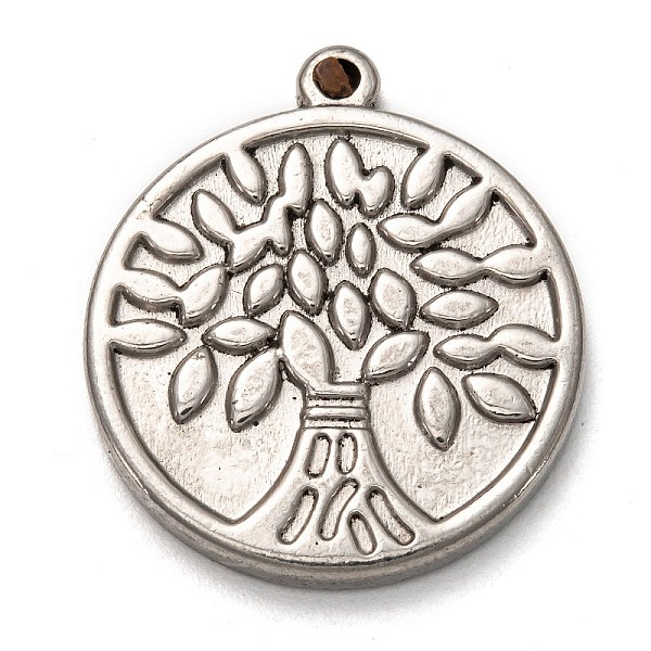 PandaHall 304 Stainless Steel Pendants, Flat Round with Tree of Life, Stainless Steel Color, 28.5x24.5x3mm, Hole: 1.5mm 304 Stainless Steel...
PandaHall 304 Stainless Steel Pendants, Flat Round with Tree of Life, Stainless Steel Color, 28.5x24.5x3mm, Hole: 1.5mm 304 Stainless Steel...