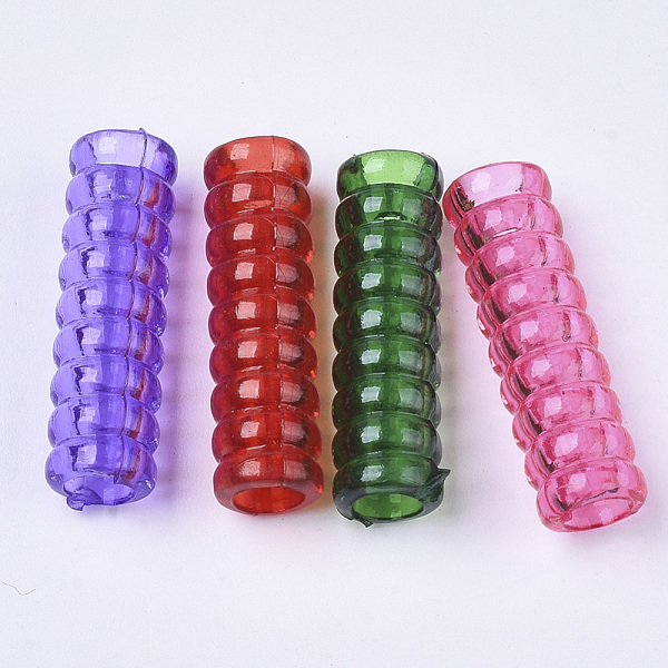 PandaHall Transparent Acrylic European Beads, Dyed, Large Hole Beads, Tube, Mixed Color, 24x7mm, Hole: 5mm, about 930pcs/500g Acrylic Tube..., Multicolor
PandaHall Transparent Acrylic European Beads, Dyed, Large Hole Beads, Tube, Mixed Color, 24x7mm, Hole: 5mm, about 930pcs/500g Acrylic Tube..., Multicolor
