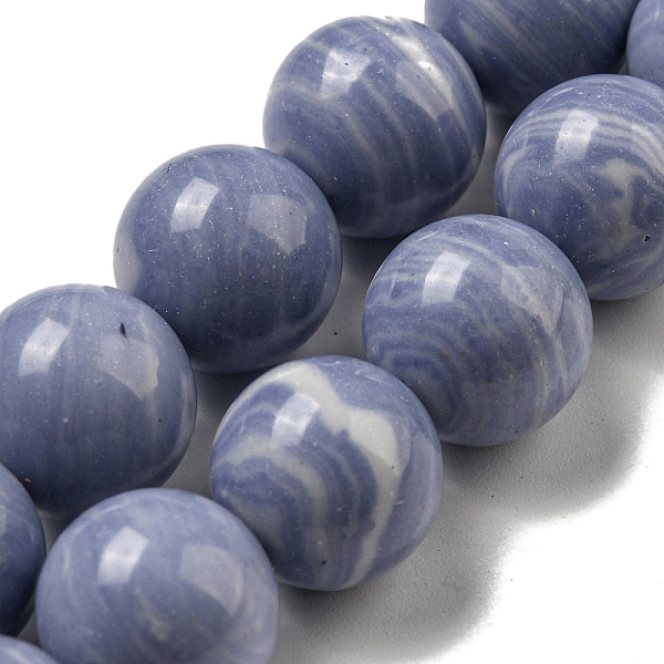 PandaHall Synthetic Blue Lace Agate Beads Strands, Round, 12mm, Hole: 1mm, about 33pcs/strand, 15.94''(40.5cm) Blue Lace Agate Round
PandaHall Synthetic Blue Lace Agate Beads Strands, Round, 12mm, Hole: 1mm, about 33pcs/strand, 15.94''(40.5cm) Blue Lace Agate Round