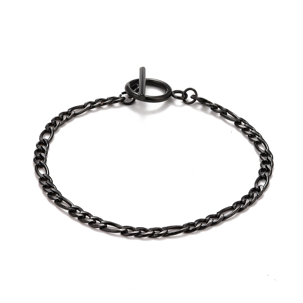 PandaHall Ion Plating(IP) 304 Stainless Steel Chain Bracelets for Women or Men, Figaro Chain Bracelets, Electrophoresis Black, 8 inch...
PandaHall Ion Plating(IP) 304 Stainless Steel Chain Bracelets for Women or Men, Figaro Chain Bracelets, Electrophoresis Black, 8 inch...