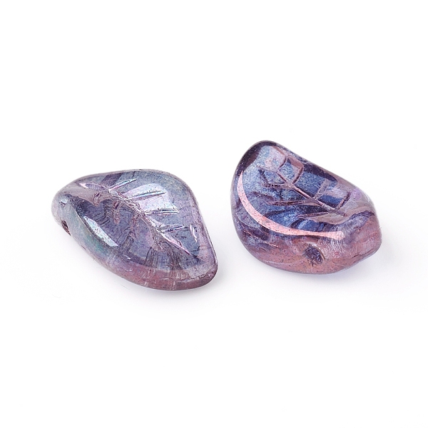 PandaHall Czech Glass Charms, Electroplated & Transparent & Frosted Effect, Leaf, Mixed Color, 15x10x4mm, Hole: 0.8mm, about 120pcs/bag..., Multicolor
PandaHall Czech Glass Charms, Electroplated & Transparent & Frosted Effect, Leaf, Mixed Color, 15x10x4mm, Hole: 0.8mm, about 120pcs/bag..., Multicolor