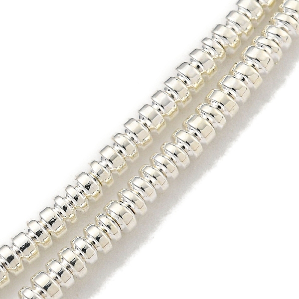 PandaHall Electroplated Synthetic Non-Magnetic Hematite Beads Strands, Disc, Heishi Beads, Silver Plated, 2.5x1mm, Hole: 0.6mm, about...
PandaHall Electroplated Synthetic Non-Magnetic Hematite Beads Strands, Disc, Heishi Beads, Silver Plated, 2.5x1mm, Hole: 0.6mm, about...