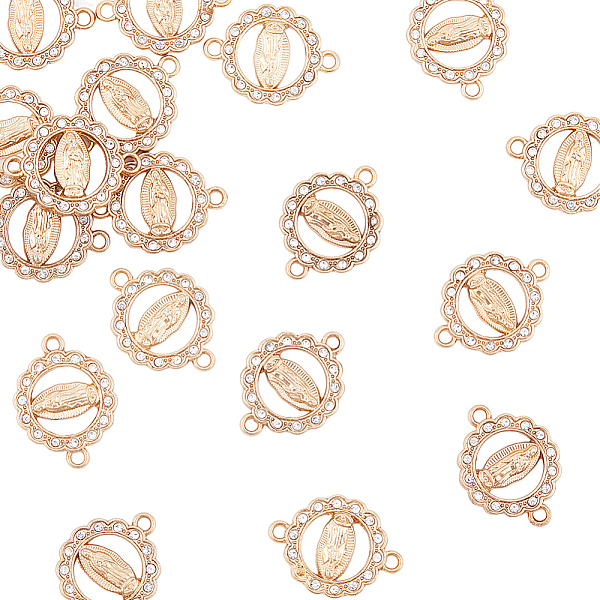 PandaHall HOBBIESAY 50Pcs Virgin Mary Alloy Crystal Rhinestone Connector Charms, Religion, Flower Links, Light Gold, 22x16x2mm, Hole: 1.6mm...
PandaHall HOBBIESAY 50Pcs Virgin Mary Alloy Crystal Rhinestone Connector Charms, Religion, Flower Links, Light Gold, 22x16x2mm, Hole: 1.6mm...