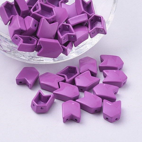 PandaHall Spray Painted Alloy Multi-Strand Links, for Tile Elastic Bracelets Making, Arrow, Medium Orchid, 12x8x4mm, Hole: 1mm Alloy Arrow..., Purple
PandaHall Spray Painted Alloy Multi-Strand Links, for Tile Elastic Bracelets Making, Arrow, Medium Orchid, 12x8x4mm, Hole: 1mm Alloy Arrow..., Purple