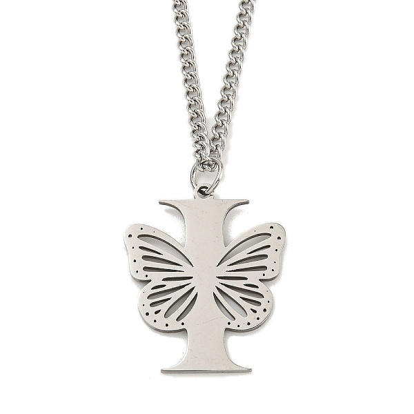 PandaHall 201 Stainless Steel Necklaces, Letter I, 23.74 inch(60.3cm) p: 32.5x26.5x1.3mm 202 Stainless Steel Letter I
PandaHall 201 Stainless Steel Necklaces, Letter I, 23.74 inch(60.3cm) p: 32.5x26.5x1.3mm 202 Stainless Steel Letter I