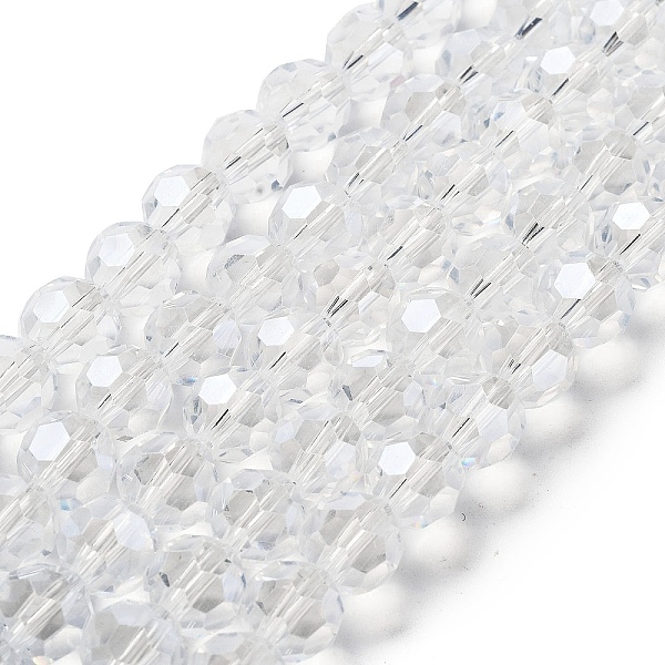 PandaHall Electroplate Transparent Glass Beads Strands, Faceted(32 Facets), Round, Pearl Luster Plated, Clear, 10mm, Hole: 1.2mm, about...
PandaHall Electroplate Transparent Glass Beads Strands, Faceted(32 Facets), Round, Pearl Luster Plated, Clear, 10mm, Hole: 1.2mm, about...