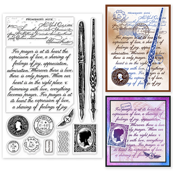 PandaHall Custom PVC Plastic Clear Stamps, for DIY Scrapbooking, Photo Album Decorative, Cards Making, Word, 160x110x3mm Plastic Word Clear
PandaHall Custom PVC Plastic Clear Stamps, for DIY Scrapbooking, Photo Album Decorative, Cards Making, Word, 160x110x3mm Plastic Word Clear