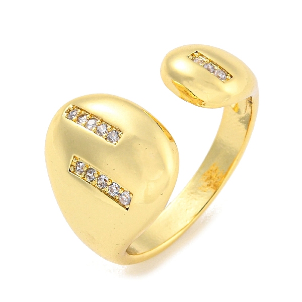 PandaHall Brass Micro Pave Clear Cubic Zirconia Open Cuff Ring for Women, Real 18K Gold Plated, Teardrop, US Size 8 1/2(18.5mm) Brass+Cubic...
PandaHall Brass Micro Pave Clear Cubic Zirconia Open Cuff Ring for Women, Real 18K Gold Plated, Teardrop, US Size 8 1/2(18.5mm) Brass+Cubic...