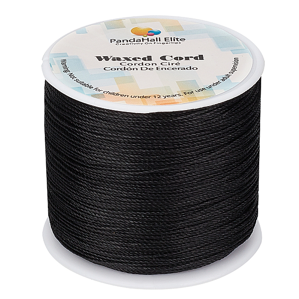 PandaHall JEWELEADER 116 Yards Round Waxed Polyester Cord 0.5mm Macrame Craft DIY Thread Rattail Beading String for Jewelry Making Chinese..., Black
PandaHall JEWELEADER 116 Yards Round Waxed Polyester Cord 0.5mm Macrame Craft DIY Thread Rattail Beading String for Jewelry Making Chinese..., Black