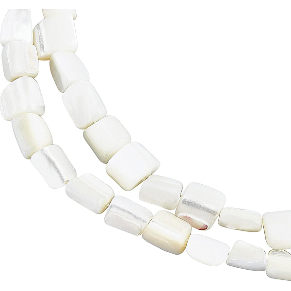 PandaHall BENECREAT 2 Strands Column Natural White Shell Beads Strands, Mother of Pearl Shell Beads, Creamy White, 7~8x7mm, Hole: 0.8mm...
PandaHall BENECREAT 2 Strands Column Natural White Shell Beads Strands, Mother of Pearl Shell Beads, Creamy White, 7~8x7mm, Hole: 0.8mm...