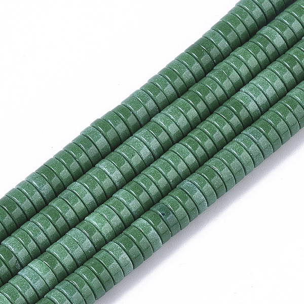 PandaHall Natural Agate Beads Strands, Dyed, Heishi Beads, Flat Round/Disc, Medium Sea Green, 4x1mm, Hole: 1mm, about 250~329pcs/strand...
PandaHall Natural Agate Beads Strands, Dyed, Heishi Beads, Flat Round/Disc, Medium Sea Green, 4x1mm, Hole: 1mm, about 250~329pcs/strand...