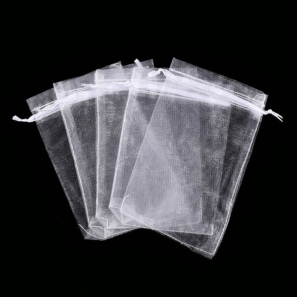 PandaHall Organza Gift Bags, Jewelry Mesh Pouches for Wedding Party Christmas Gifts Candy Bags, with Drawstring, Rectangle, White, 12x10cm...
PandaHall Organza Gift Bags, Jewelry Mesh Pouches for Wedding Party Christmas Gifts Candy Bags, with Drawstring, Rectangle, White, 12x10cm...