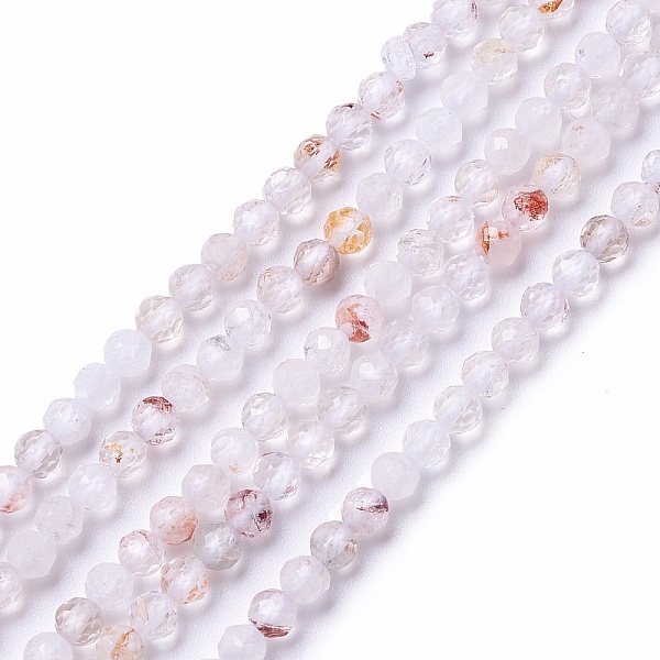 PandaHall Natural Quartz Crystal Beads Strands, Faceted, Round, 3~3.5mm, Hole: 0.5mm, about 131pcs/strand, 15.35 inch(39cm) Quartz Crystal...
PandaHall Natural Quartz Crystal Beads Strands, Faceted, Round, 3~3.5mm, Hole: 0.5mm, about 131pcs/strand, 15.35 inch(39cm) Quartz Crystal...