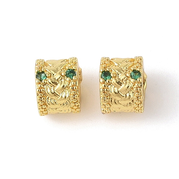 PandaHall Brass Micro Pave Cubic Zirconia European Beads, Real 18K Gold Plated, Long-Lasting Plated, Cadmium Free & Lead Free, Green...
PandaHall Brass Micro Pave Cubic Zirconia European Beads, Real 18K Gold Plated, Long-Lasting Plated, Cadmium Free & Lead Free, Green...