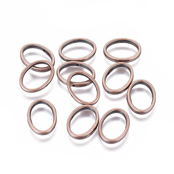 PandaHall Tibetan Style Bead Frames, Lead Free & Cadmium Free & Nickel Free, Oval, Red Copper, about 19mm long, 14.5mm wide, 3mm thick, hole...
PandaHall Tibetan Style Bead Frames, Lead Free & Cadmium Free & Nickel Free, Oval, Red Copper, about 19mm long, 14.5mm wide, 3mm thick, hole...