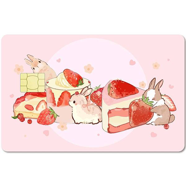 PandaHall PVC Plastic Waterproof Card Stickers, Self-adhesion Card Skin for Bank Card Decor, Rectangle, Rabbit, 186.3x137.3mm Plastic Rabbit
PandaHall PVC Plastic Waterproof Card Stickers, Self-adhesion Card Skin for Bank Card Decor, Rectangle, Rabbit, 186.3x137.3mm Plastic Rabbit