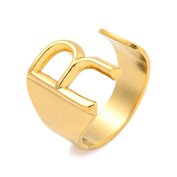 PandaHall Vacuum Plating 201 Stainless Steel Cuff Rings, Letter R, Inner Diameter: 18mm 201 Stainless Steel Letter R
PandaHall Vacuum Plating 201 Stainless Steel Cuff Rings, Letter R, Inner Diameter: 18mm 201 Stainless Steel Letter R