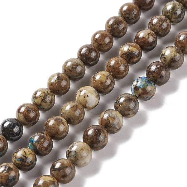 PandaHall Natural Chrysocolla Beads Strands, Round, 8mm, Hole: 1mm, about 47pcs/strand, 15.16''(38.5cm) Chrysocolla Round
PandaHall Natural Chrysocolla Beads Strands, Round, 8mm, Hole: 1mm, about 47pcs/strand, 15.16''(38.5cm) Chrysocolla Round