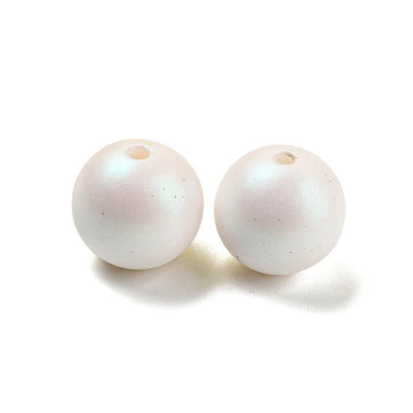 PandaHall Baking Painted ABS Plastic Beads, Round, White, 16mm, Hole: 2.5mm ABS Plastic Round White
PandaHall Baking Painted ABS Plastic Beads, Round, White, 16mm, Hole: 2.5mm ABS Plastic Round White