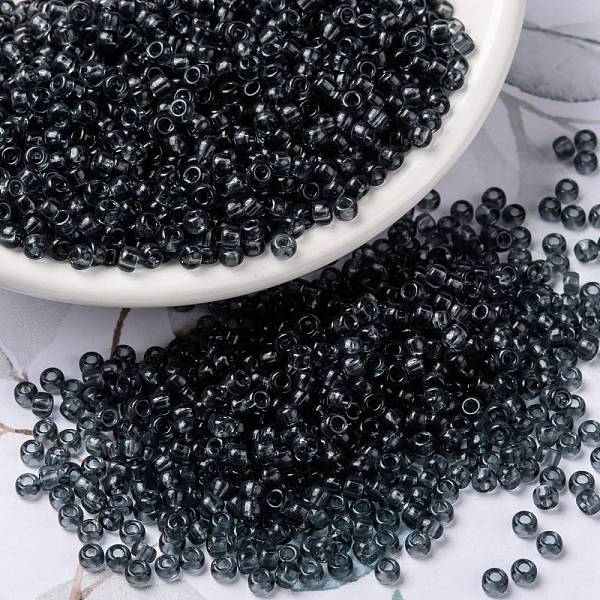 PandaHall MIYUKI Round Rocailles Beads, Japanese Seed Beads, 8/0, (RR152) Transparent Gray, 3mm, Hole: 1mm, about 422~455pcs/10g Glass Gray
PandaHall MIYUKI Round Rocailles Beads, Japanese Seed Beads, 8/0, (RR152) Transparent Gray, 3mm, Hole: 1mm, about 422~455pcs/10g Glass Gray