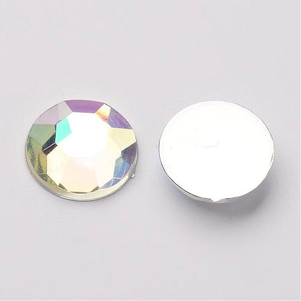 PandaHall Transparent Acrylic Rhinestone Cabochons, Flat Back & Back Plated, Faceted, Half Round, AB Color, 12x4mm, about 1000pcs/bag...
PandaHall Transparent Acrylic Rhinestone Cabochons, Flat Back & Back Plated, Faceted, Half Round, AB Color, 12x4mm, about 1000pcs/bag...