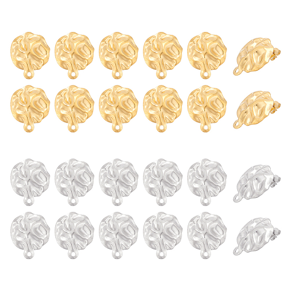 PandaHall Unicraftale 32Pcs 2 Colors 304 Stainless Steel Stud Earring Finding, with Horizontal Loops, Oval, Golden & Stainless Steel Color...
PandaHall Unicraftale 32Pcs 2 Colors 304 Stainless Steel Stud Earring Finding, with Horizontal Loops, Oval, Golden & Stainless Steel Color...