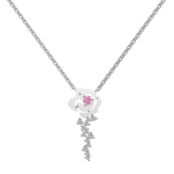 PandaHall 925 Sterling Silver Pendant Necklaces, Micro Pave Clear Cubic Zirconia, Flower, Platinum, 15.87 inch(40.3cm) Sterling Silver...
PandaHall 925 Sterling Silver Pendant Necklaces, Micro Pave Clear Cubic Zirconia, Flower, Platinum, 15.87 inch(40.3cm) Sterling Silver...