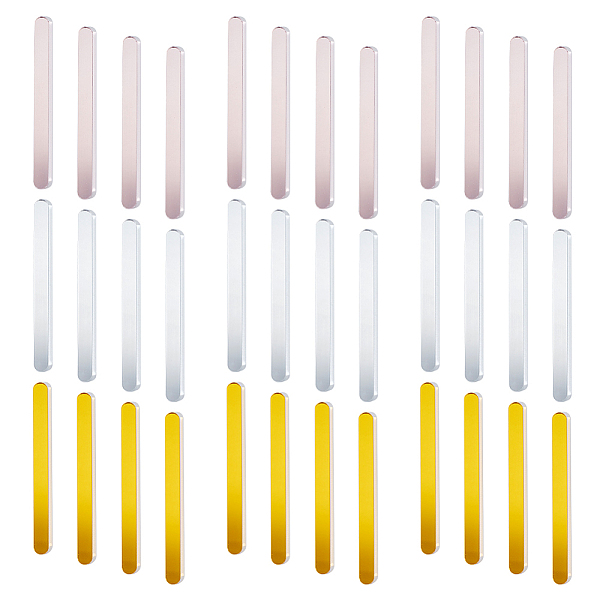 PandaHall AHADEMAKER 60Pcs 3 Colors Reusable Acrylic Mirror Cakesicle Sticks, Ice Cream Sticks for DIY Ice Ice Cream Cakesicle Mold, Oval..., Multicolor
PandaHall AHADEMAKER 60Pcs 3 Colors Reusable Acrylic Mirror Cakesicle Sticks, Ice Cream Sticks for DIY Ice Ice Cream Cakesicle Mold, Oval..., Multicolor