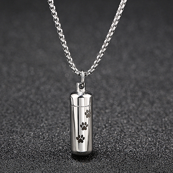 PandaHall Stainless Steel Column Pendant Necklaces for Women, Urn Ashes Necklaces, Stainless Steel Color, no size Stainless Steel Column
PandaHall Stainless Steel Column Pendant Necklaces for Women, Urn Ashes Necklaces, Stainless Steel Color, no size Stainless Steel Column