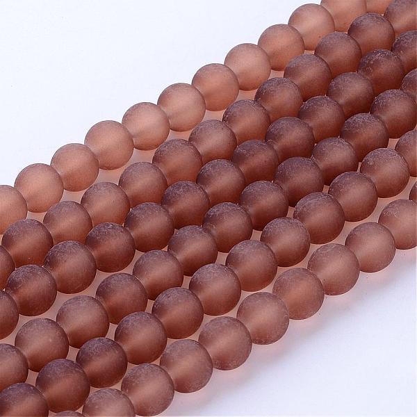 PandaHall Transparent Glass Bead Strands, Frosted, Round, Camel, 10mm, Hole: 1.3~1.6mm, about 80pcs/strand, 31.4 inch Glass Round Brown
PandaHall Transparent Glass Bead Strands, Frosted, Round, Camel, 10mm, Hole: 1.3~1.6mm, about 80pcs/strand, 31.4 inch Glass Round Brown