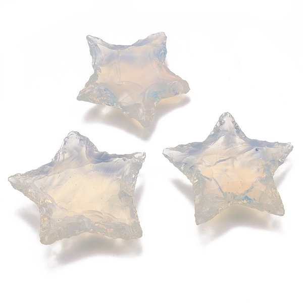 PandaHall Opalite Beads, No Hole/Undrilled, Bumpy, Hammered Star, 27~33x28.5~35x6~7mm Opalite Star
PandaHall Opalite Beads, No Hole/Undrilled, Bumpy, Hammered Star, 27~33x28.5~35x6~7mm Opalite Star