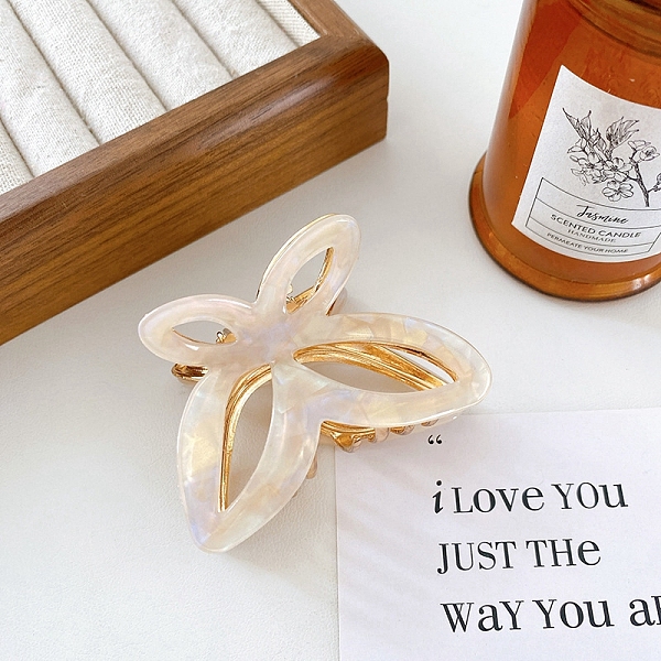 PandaHall Hollow Butterfly Shape Cellulose Acetate(Resin) Claw Hair Clips, for Women Girls, Bisque, 46x66x49mm Cellulose Acetate Butterfly..., Orange
PandaHall Hollow Butterfly Shape Cellulose Acetate(Resin) Claw Hair Clips, for Women Girls, Bisque, 46x66x49mm Cellulose Acetate Butterfly..., Orange