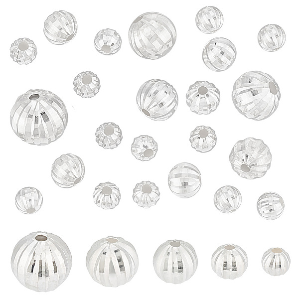 PandaHall 20Pcs 5 Style Fancy Cut Faceted Round 925 Sterling Silver Beads, Silver, 4~8mm, Hole: 1.5~2mm Sterling Silver Round
PandaHall 20Pcs 5 Style Fancy Cut Faceted Round 925 Sterling Silver Beads, Silver, 4~8mm, Hole: 1.5~2mm Sterling Silver Round