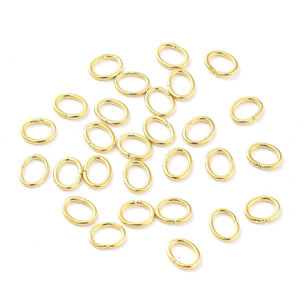PandaHall 304 Stainless Steel Jump Rings, Closed Jump Rings, Oval, Real 18K Gold Plated, 4x5x0.6mm, Inner Diameter: 3x4mm 304 Stainless...
PandaHall 304 Stainless Steel Jump Rings, Closed Jump Rings, Oval, Real 18K Gold Plated, 4x5x0.6mm, Inner Diameter: 3x4mm 304 Stainless...