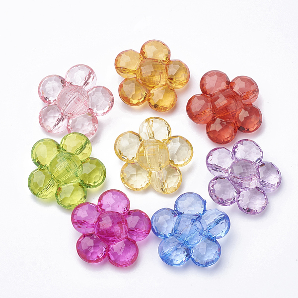 PandaHall Transparent Acrylic Beads, Flower, Mixed Color, 36x35x14mm, Hole: 3.5mm, about 75pcs/500g Acrylic Flower Multicolor
PandaHall Transparent Acrylic Beads, Flower, Mixed Color, 36x35x14mm, Hole: 3.5mm, about 75pcs/500g Acrylic Flower Multicolor