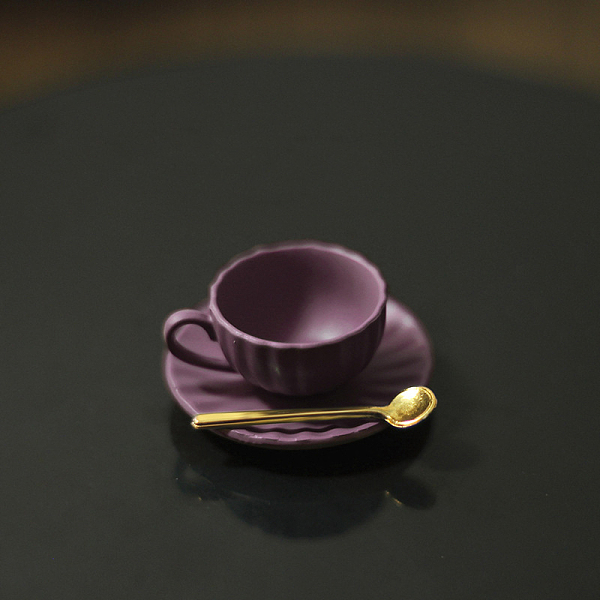PandaHall Mini Tea Sets, including Porcelain Teacup & Saucer, Alloy Spoon, Miniature Ornaments, Micro Landscape Garden Dollhouse Accessories..., Purple
PandaHall Mini Tea Sets, including Porcelain Teacup & Saucer, Alloy Spoon, Miniature Ornaments, Micro Landscape Garden Dollhouse Accessories..., Purple
