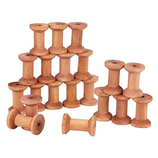 PandaHall Wooden Empty Spools for Wire, Thread Bobbins, Sienna, 3.45x5cm Wood Brown
PandaHall Wooden Empty Spools for Wire, Thread Bobbins, Sienna, 3.45x5cm Wood Brown