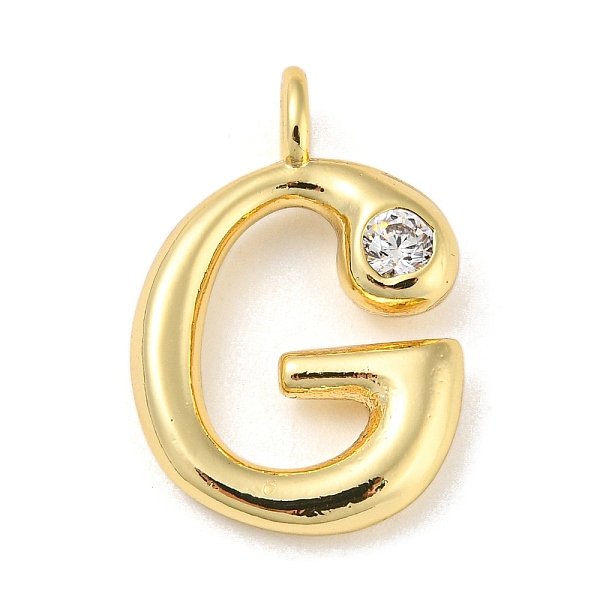 PandaHall Rack Plating Brass Micro Pave Cubic Zirconia Pendants, Cadmium Free & Lead Free, Long-Lasting Plated, Real 18K Gold Plated, Letter..., Clear
PandaHall Rack Plating Brass Micro Pave Cubic Zirconia Pendants, Cadmium Free & Lead Free, Long-Lasting Plated, Real 18K Gold Plated, Letter..., Clear