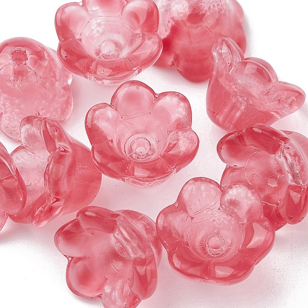 PandaHall Transparent Glass Beads, Flower, Indian Red, 11~12x7.5~8mm, Hole: 1.4mm Glass Flower
PandaHall Transparent Glass Beads, Flower, Indian Red, 11~12x7.5~8mm, Hole: 1.4mm Glass Flower