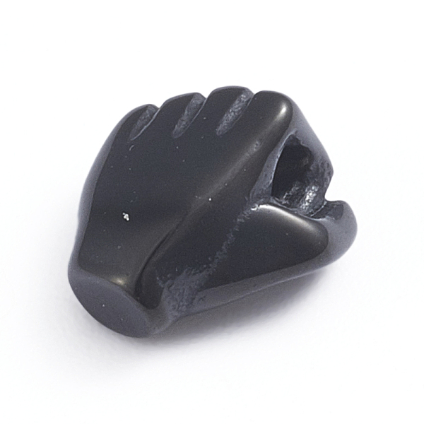 PandaHall 304 Stainless Steel Beads, Fist, Gunmetal, 10x7x6.5mm, Hole: 1.8mm 304 Stainless Steel Palm
PandaHall 304 Stainless Steel Beads, Fist, Gunmetal, 10x7x6.5mm, Hole: 1.8mm 304 Stainless Steel Palm