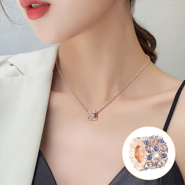 PandaHall 14Pcs 7 Style Zinc Alloy Rhinestone Beads, Flat Round & Column, Mixed Color, 10~12x4~8.5mm, Hole: 4.8~5.4mm, 2pcs/style..., Multicolor
PandaHall 14Pcs 7 Style Zinc Alloy Rhinestone Beads, Flat Round & Column, Mixed Color, 10~12x4~8.5mm, Hole: 4.8~5.4mm, 2pcs/style..., Multicolor