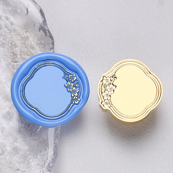 PandaHall Geometric Flower Frame Brass Stamp Heads, for Wax Seal Stamp, Wedding Invitations Making, Clover, 28x28x14mm, Hole: 7mm Brass...
PandaHall Geometric Flower Frame Brass Stamp Heads, for Wax Seal Stamp, Wedding Invitations Making, Clover, 28x28x14mm, Hole: 7mm Brass...