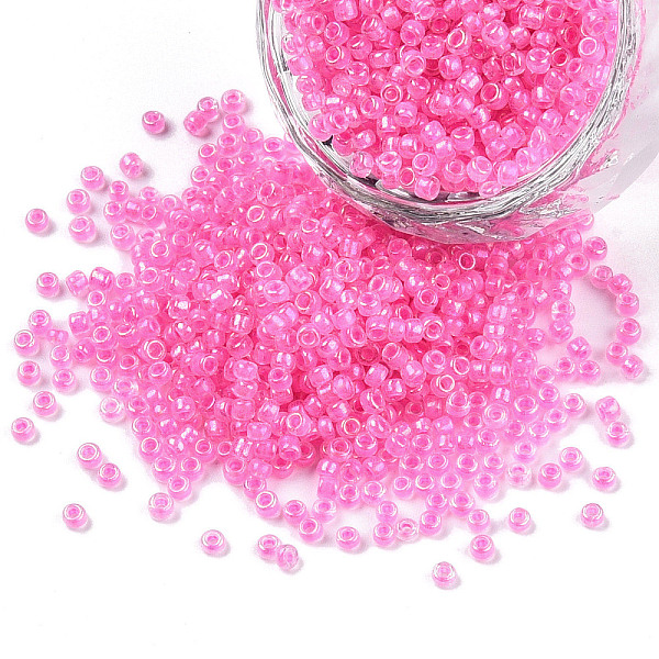 PandaHall 12/0 Glass Seed Beads, Inside Colours, Round Hole, Round, Transparent Colours Rainbow, Violet, 12/0, 2~2.5x1.5~2mm, Hole: 0.8mm..., Purple
PandaHall 12/0 Glass Seed Beads, Inside Colours, Round Hole, Round, Transparent Colours Rainbow, Violet, 12/0, 2~2.5x1.5~2mm, Hole: 0.8mm..., Purple