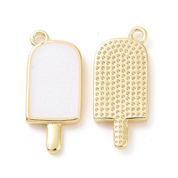 PandaHall Ion Plating(IP) Brass Enamel Pendants, Ice-Lolly, Real Platinum Plated, Real 18K Gold Plated, White, 20x9x2mm, Hole: 1.5mm...
PandaHall Ion Plating(IP) Brass Enamel Pendants, Ice-Lolly, Real Platinum Plated, Real 18K Gold Plated, White, 20x9x2mm, Hole: 1.5mm...
