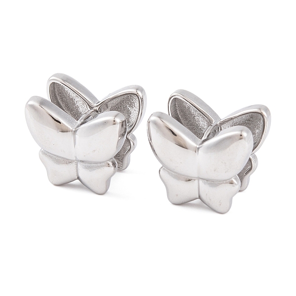 PandaHall 304 Stainless Steel Hoop Earrings for Women, Butterfly, Stainless Steel Color, 16x14x17.5mm 304 Stainless Steel Butterfly
PandaHall 304 Stainless Steel Hoop Earrings for Women, Butterfly, Stainless Steel Color, 16x14x17.5mm 304 Stainless Steel Butterfly