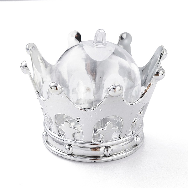 PandaHall (Defective Closeout Sale:Transparent Cover Scratched Off the Paint), Plastic Box, Treat Gift Box, for Wedding Party, Crown, Silver...
PandaHall (Defective Closeout Sale:Transparent Cover Scratched Off the Paint), Plastic Box, Treat Gift Box, for Wedding Party, Crown, Silver...
